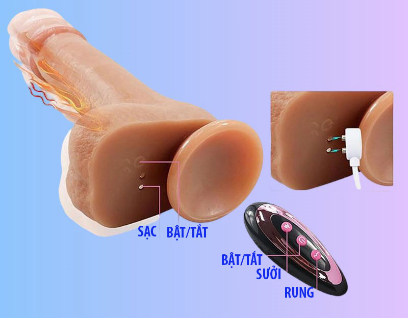 Cách sử dụng dương vật giả Dildo